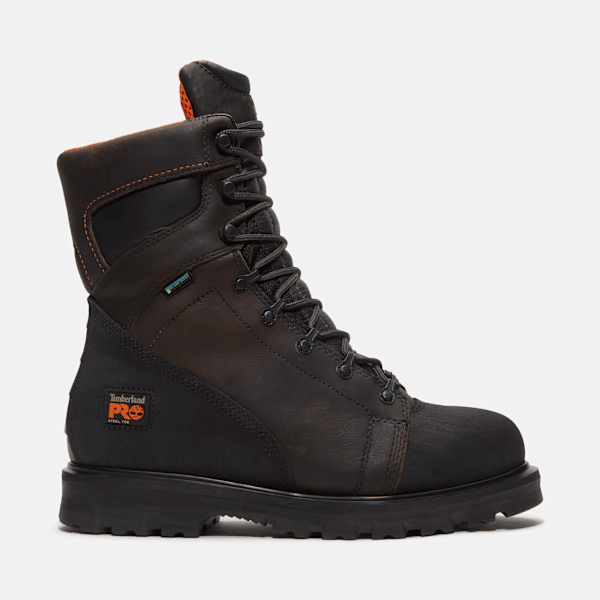 Men's Rigmaster 8" Steel Toe Waterproof Work Boot / Brown