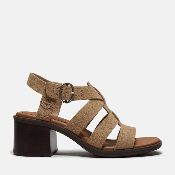 Women's Bellevaux Fisherman Sandal / Beige Suede