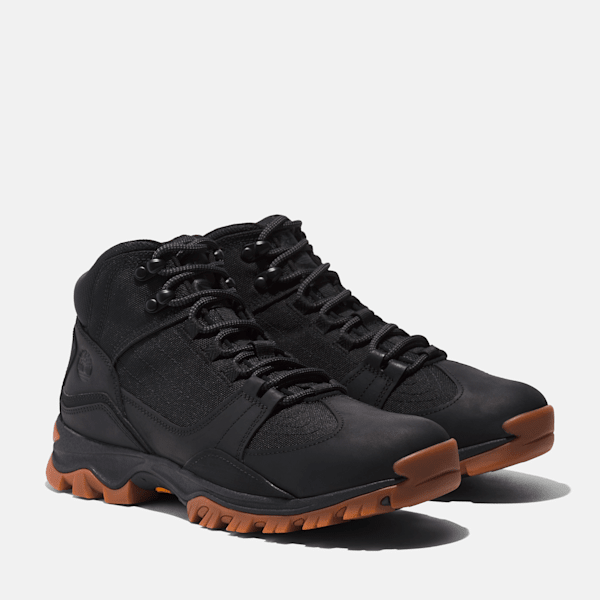 Men's Mt. Maddsen Mid Hiking Boot / Black Full-Grain