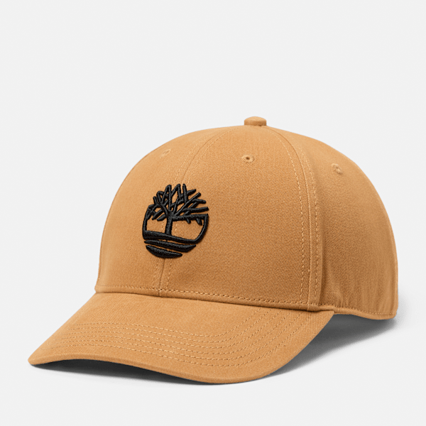 3D Embroidered Baseball Cap / Wheat