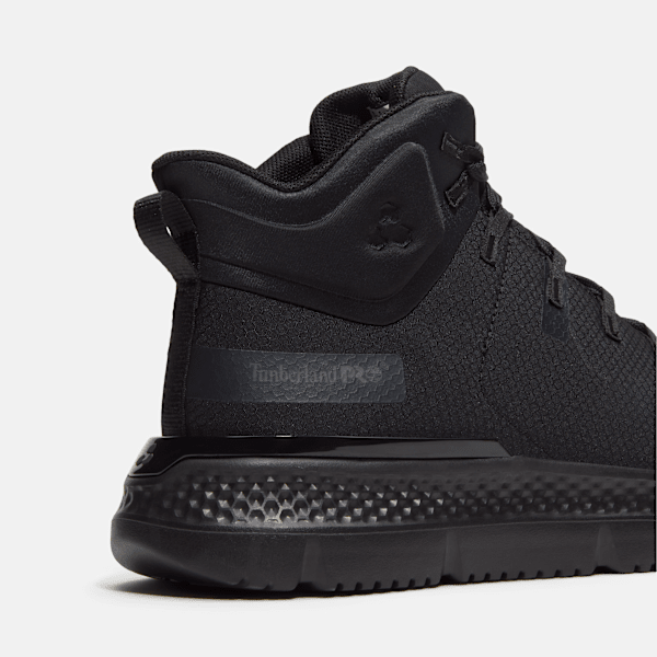 Men's Intercept Mid CSA Steel Toe Work Sneaker / Black Ripstop Nylon