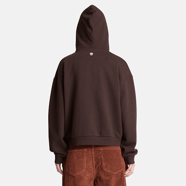 Women's Elevated Hoodie / Dark Brown