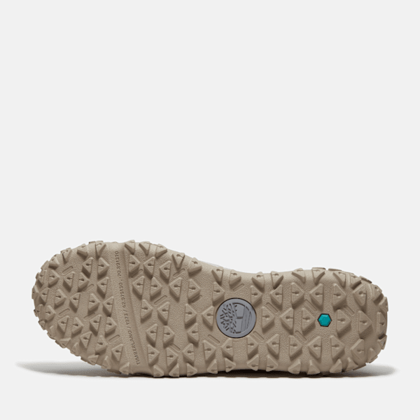 Men's GreenStride™ Motion 6 Mid Perforated Sneaker / White Full-Grain