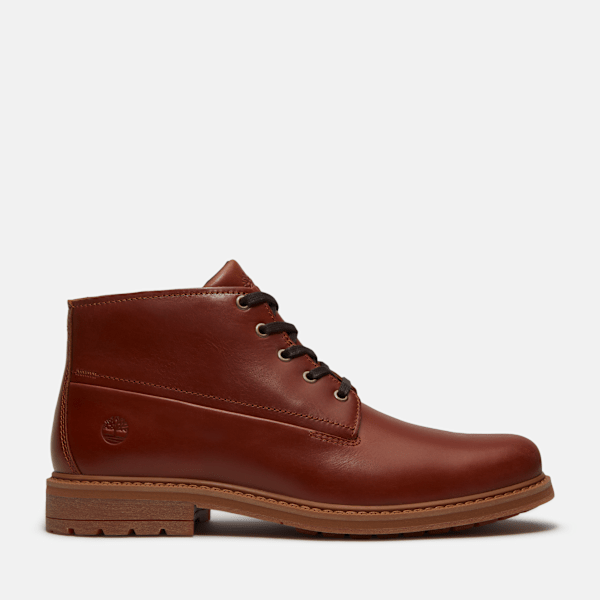 Men's Stormbucks Waterproof Chukka Boot / Rust Full-Grain