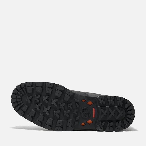 Men's Britton Road Waterproof Shoe / Black Full-Grain