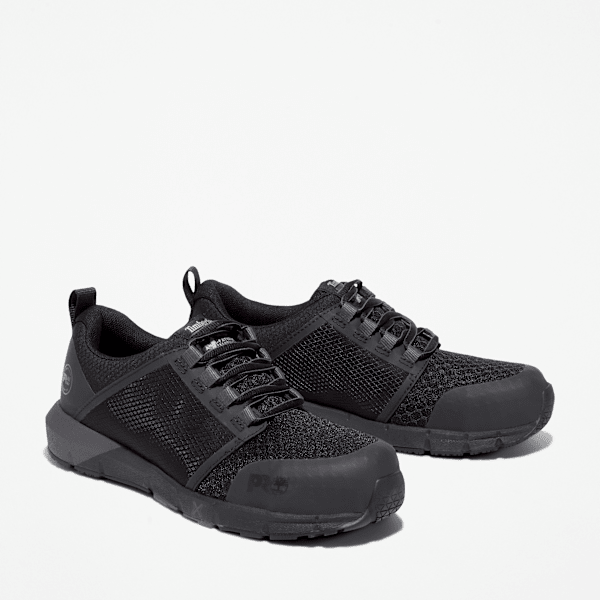Women's Radius Composite Toe Work Sneaker / Black