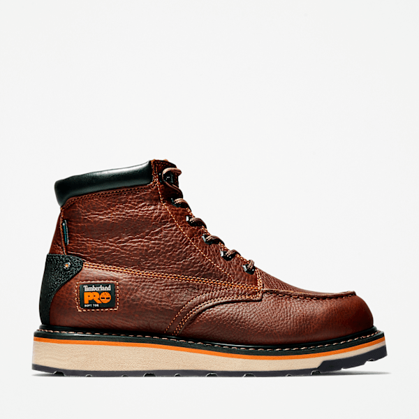 Men's Gridworks 6" Waterproof Work Boot / Rancher Brown