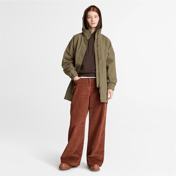Women's Waterproof Parka / Dark Olive