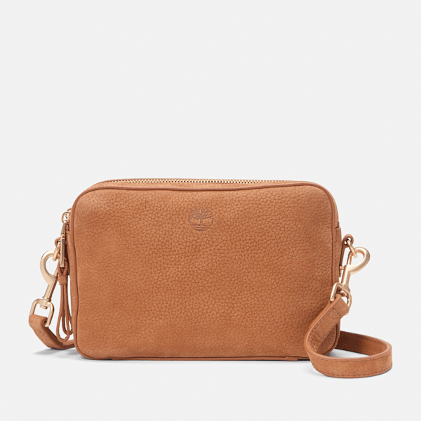 Women's Soft Leather Camera Bag / Tan Leather