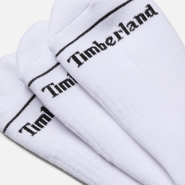 Bowden 3-Pack Full Cushion Quarter Sock / White