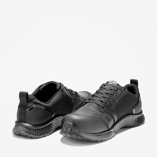 Men's Reaxion Composite Toe Work Sneaker / Black/Grey