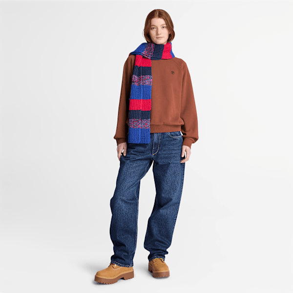 Women's Crafted Crew Sweatshirt / Brown