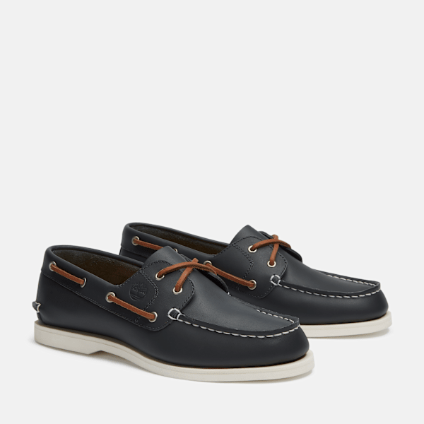 Women's Timberland® Classic Boat Shoe / Navy Full-Grain