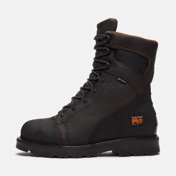 Men's Rigmaster 8" Steel Toe Waterproof Work Boot / Brown