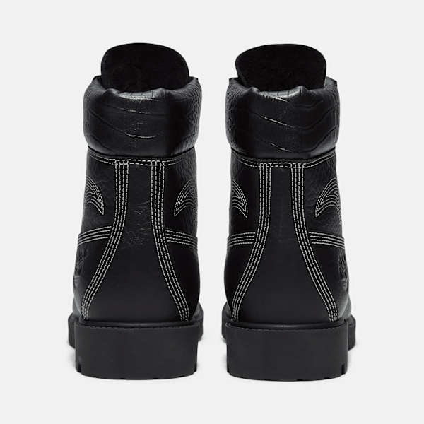 Men's Timberland® x Sneaker Politics 6-Inch Waterproof Boot / Black Full-Grain