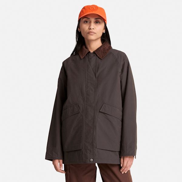 Women's Wenham Water-Repellent Insulated Barn Coat / Vintage Black