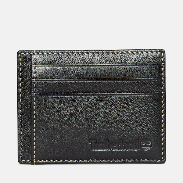 Men's Ripley Leather Card Case / Black