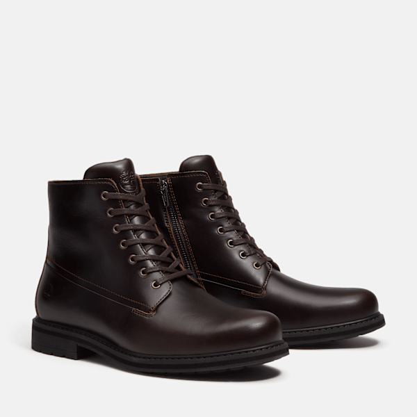 Men's Stormbucks Waterproof Boot / Dark Brown Full-Grain