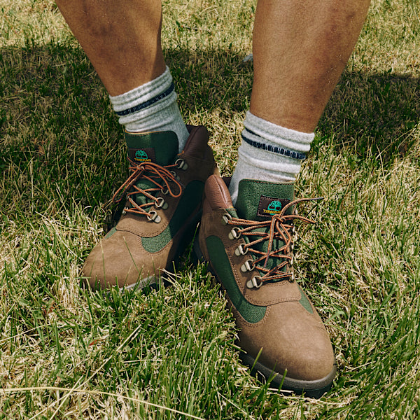 Men's Waterproof Field Boot / Dark Brown Nubuck