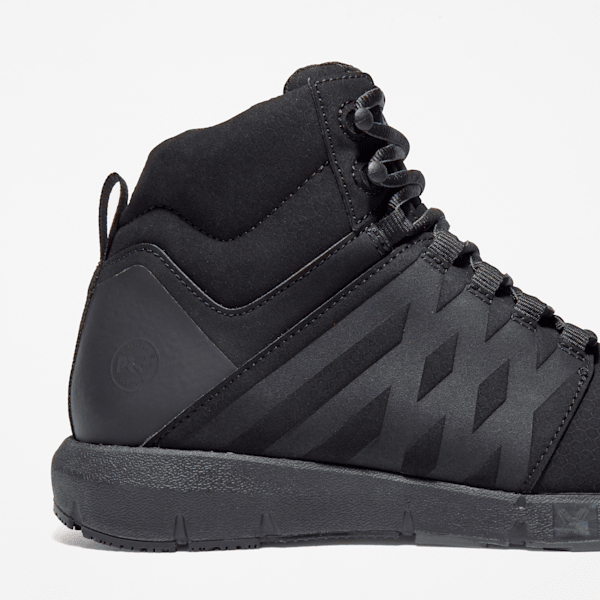 Men's Radius Composite Toe Work Sneaker / Black