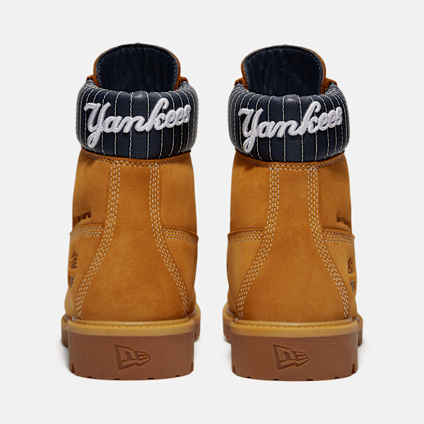 Men's Timberland® x New Era® Yankees 6-Inch Waterproof Boot / Wheat Yankees