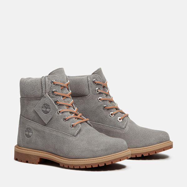 Women's Timberland® Premium 6-Inch Boot / Medium Grey Suede
