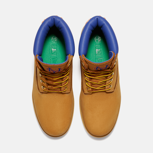 Men's Timberland® x New Era® Mets 6-Inch Waterproof Boot / Wheat Mets