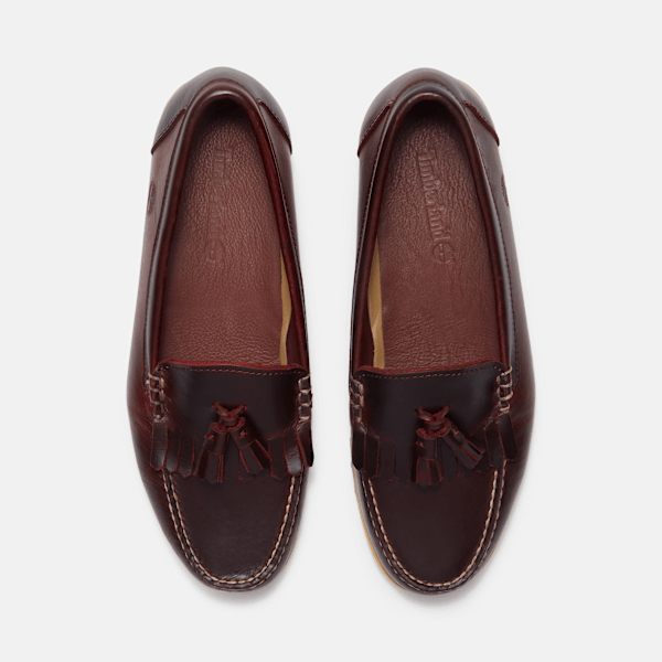 Men's Timberland® Authentic Loafer / Burgundy Full-Grain