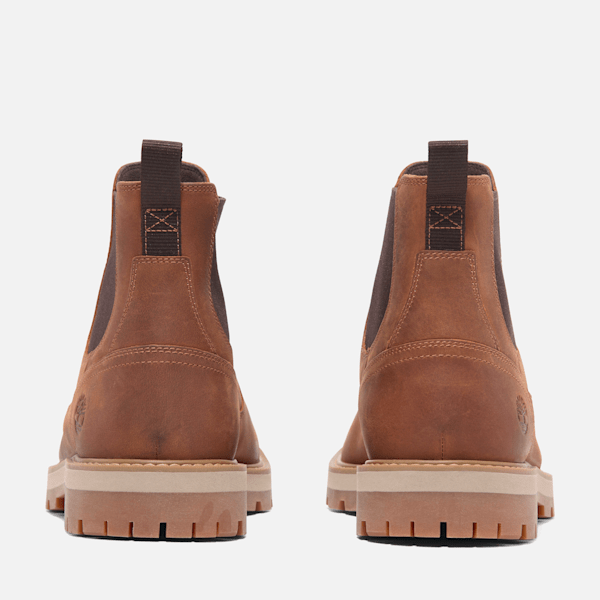 Men's Britton Road Chelsea Boot / Rust Full-Grain