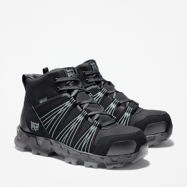 Men's Timberland PRO® Powertrain Alloy Toe Work Sneaker / Black