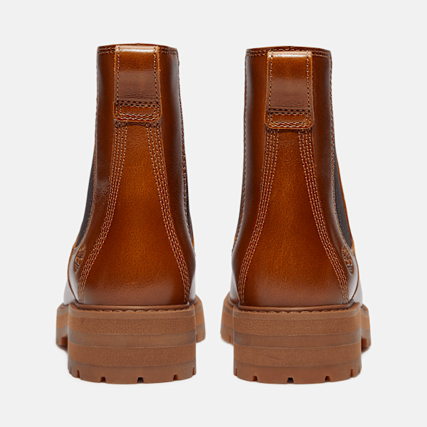 Women's Britton Drive Chelsea Boot / Medium Brown Full-Grain
