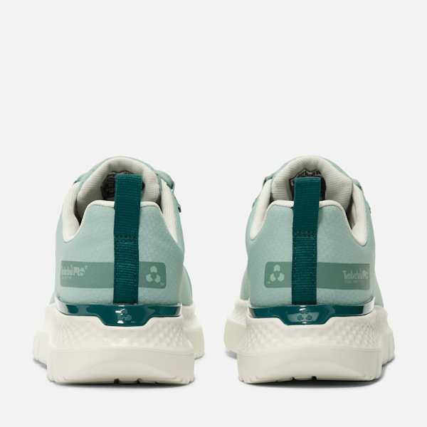Women's Timberland PRO® Intercept Athletic Steel-Toe Work Sneaker / Sage Green/White