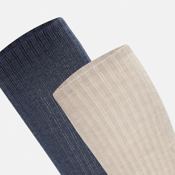 Richford 2-Pack Half Cushion Crew Sock / Oatmeal Heather