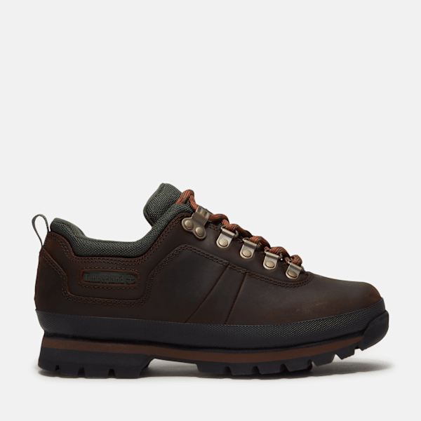 Women's Euro Hiker Low / Dark Brown Full-Grain