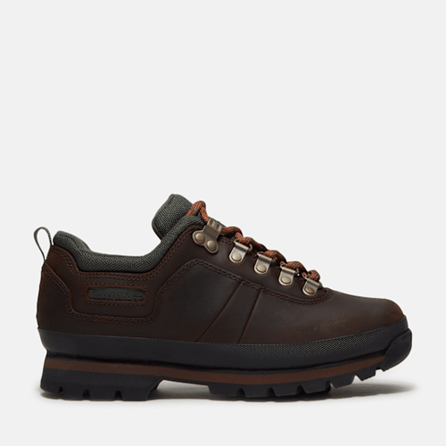 Women's Euro Hiker Low / Dark Brown Full-Grain