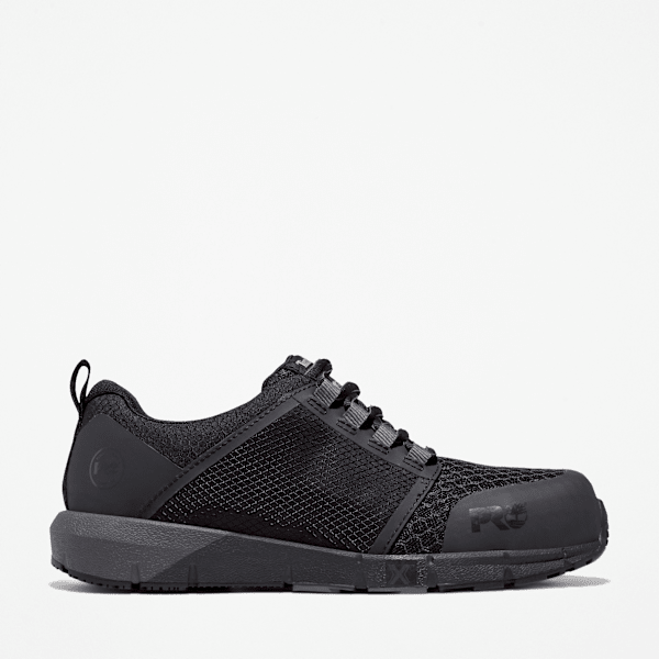 Women's Radius Composite Toe Work Sneaker / Black