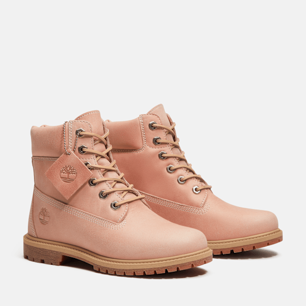 Women's Timberland® Premium 6-Inch Boot / Light Pink Full-Grain