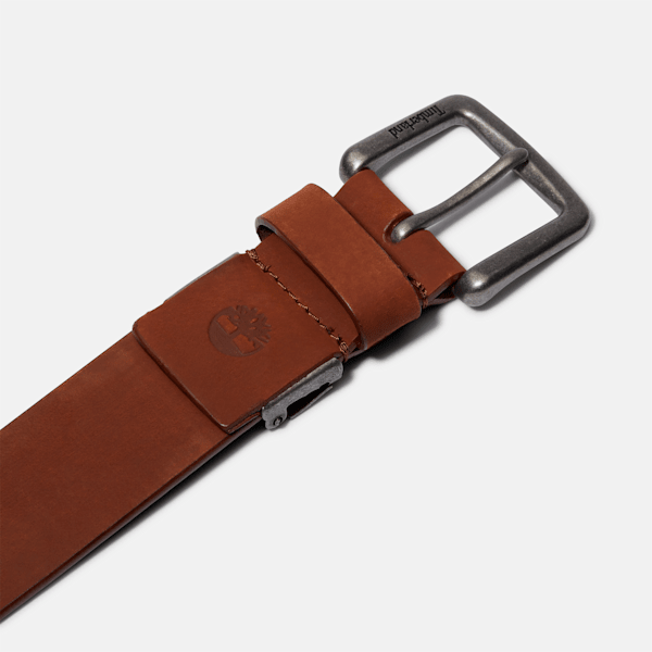 Men's Brookton Cut-to-Fit Leather Belt / Brown