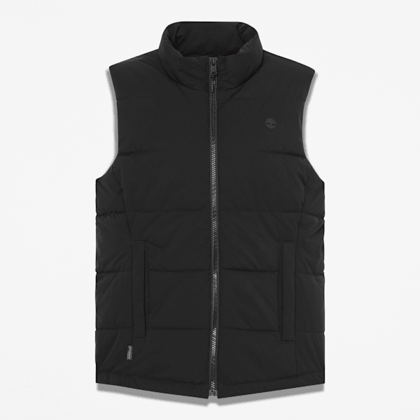 Women's Water Repellent Puffer Vest / Black