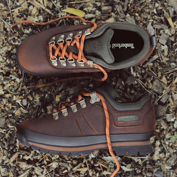 Women's Euro Hiker Low / Dark Brown Full-Grain