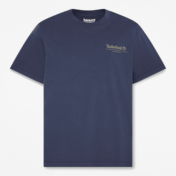 Men's Bootmakers Short-Sleeve Graphic T-Shirt / Mood Indigo