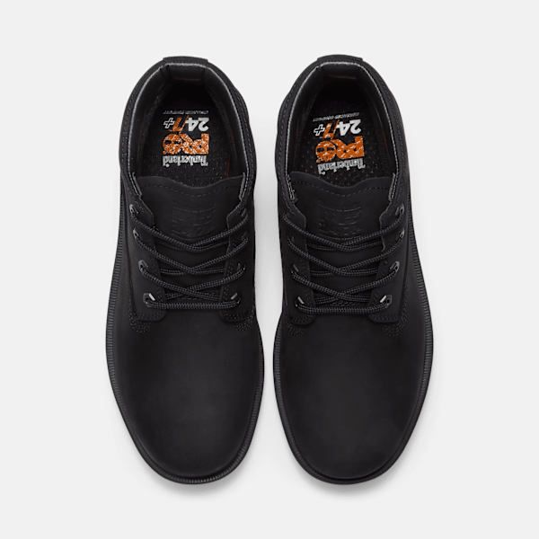 Men's Power Shift Slip-Resistant Chukka Boot / Black Full-Grain