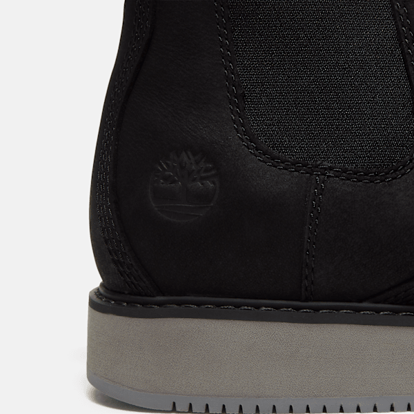 Men's Redwood Edge Chelsea Boot / Black Nubuck