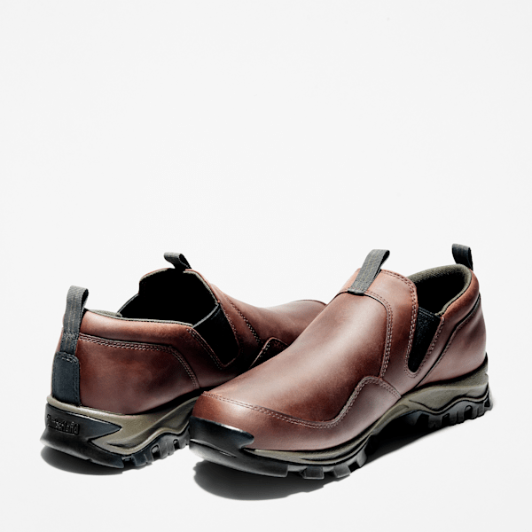 Men's Mt. Maddsen Slip-On Hiking Shoe / Dark Brown Full-Grain