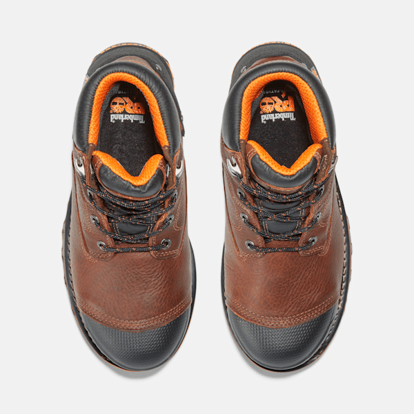 Men's Boondock 6" Composite Toe Waterproof Work Boot / Brown