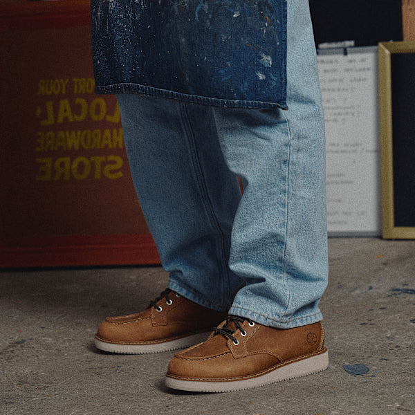 Men's Timberland® Redwood Edge Essential Chukka Boot / Brown Full-Grain