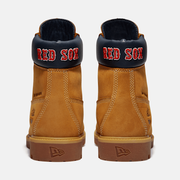 Men's Timberland® x New Era® Red Sox 6-Inch Waterproof Boot / Wheat Red Sox