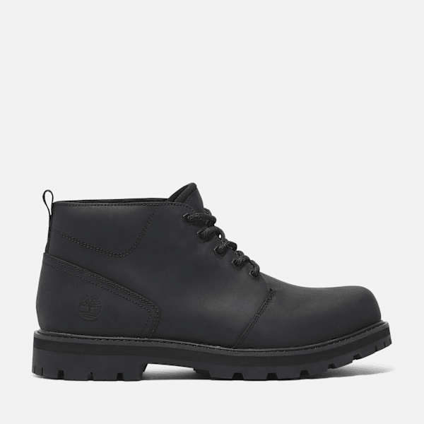 Men's Britton Road Waterproof Chukka Boot / Black Full-Grain