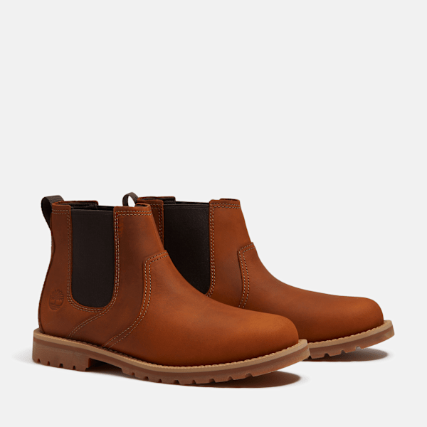 Men's Britton Falls Chelsea Boot / Medium Brown Full-Grain