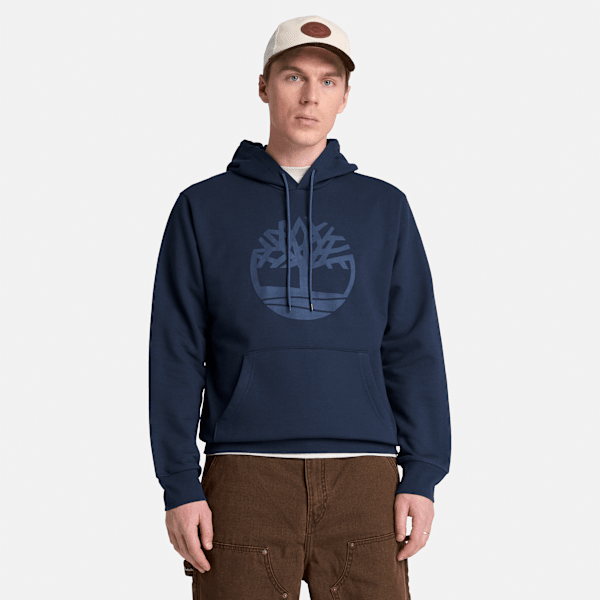 Men's Northwood Tree Logo Hoodie / Dark Sapphire
